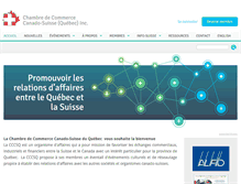 Tablet Screenshot of cccsqc.ca
